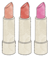 Makeup Lipstick Sticker by Molly Sims