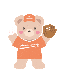HearttoHeartFoundation heart bear teddy 하트 Sticker