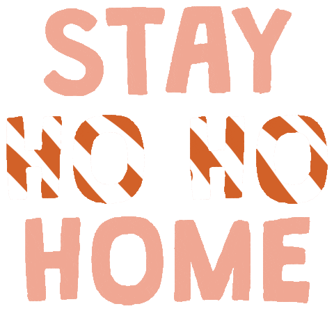 Christmas Stay Home Sticker by Megan McNulty
