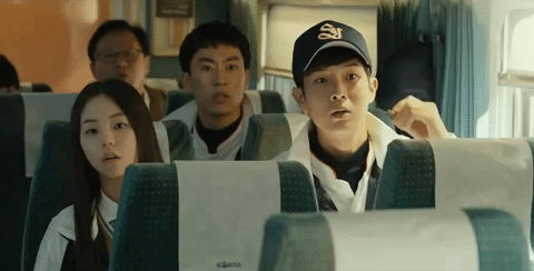 train to busan korea GIF