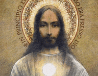 glitter jesus GIF