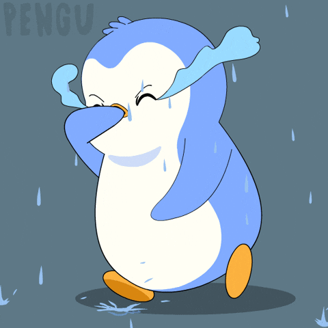 Sad Run GIF by Pudgy Penguins