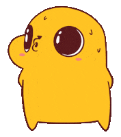 Sweating No Worries Sticker by Nattan_Universe