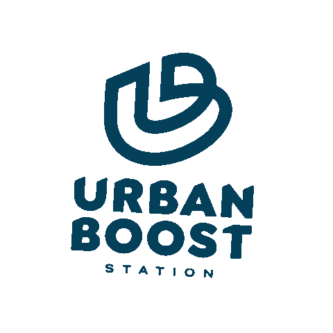 urbanbooststation urban boost station urban booost station Sticker
