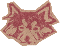 PandaKongArt sticker original stamp red panda Sticker