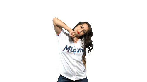 fun baseball Sticker by Miami Marlins