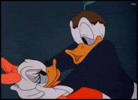 donald duck disney love GIF