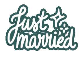 Just Married Love Sticker by Eledraws (Eleonore Bem)