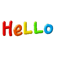 헬로 Hello Sticker