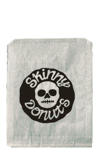 San Diego Donut Sticker by Dark Horse Coffee Roasters