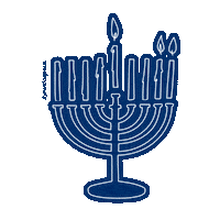 Jewish Hanukkah Sticker by Jews for Jesus