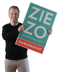Makelaar Verkocht Sticker by Ziezo Makelaardij