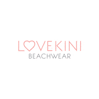 lovekini love summer bikini swimwear Sticker