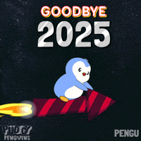 New Year Penguin GIF by Pudgy Penguins
