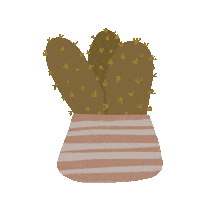 Plant Cactus Sticker