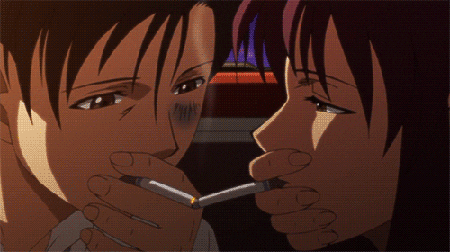 flashforward-magazine giphyupload anime black lagoon GIF