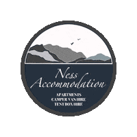 nessaccommodation ness ness accommodation nessaccommodation Sticker