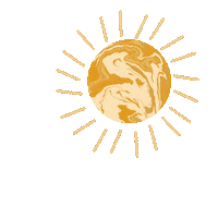 aglaecreativeco happy excited rainbow sun Sticker
