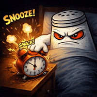 Tired Wake Up GIF by SALT