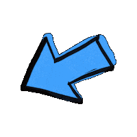 Arrow Drawing Sticker by Cheerfully Made