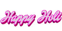 happy holi Sticker