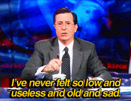 Im Old Stephen Colbert GIF