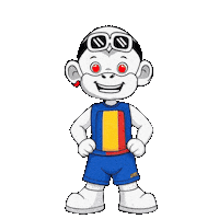 Romania Ro Sticker by Zhot Shop