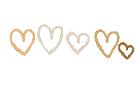 Heart Beige Sticker