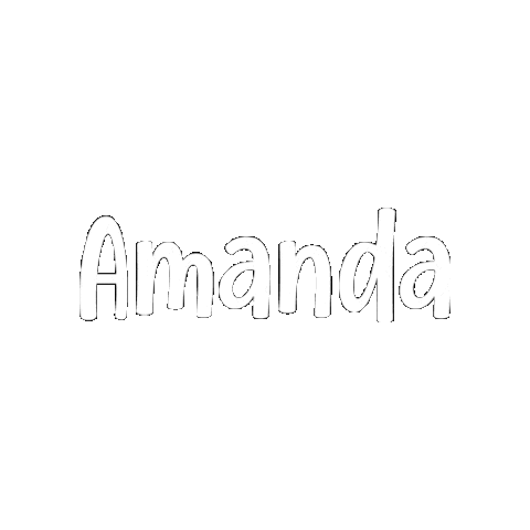Amanda Sticker by Fresa Creativa