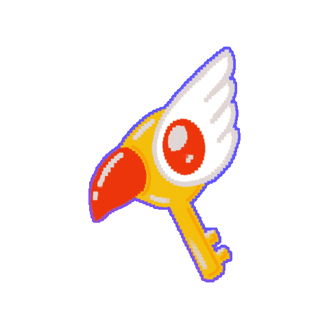 Missbirbb giphygifmaker magic magical wand Sticker
