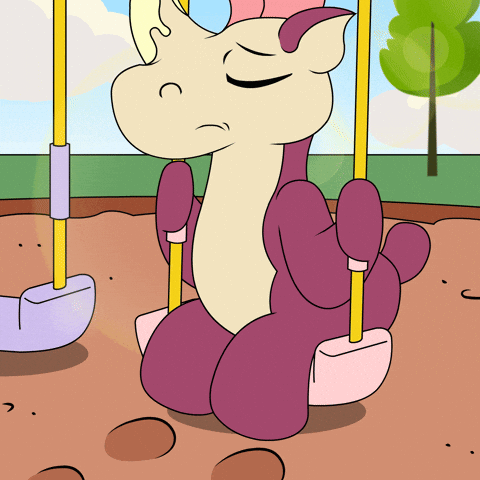 Sad Swing GIF by Aurory