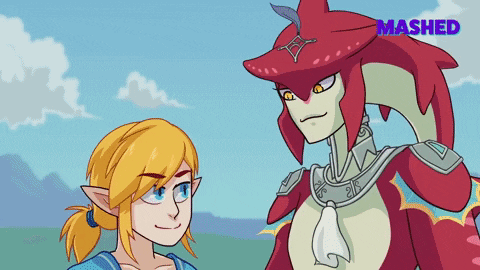 The Legend Of Zelda Kiss GIF by Mashed