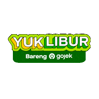 Liburan Sticker by Gojek Indonesia