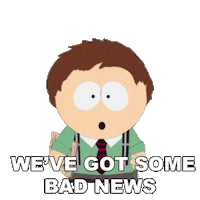Bad News Sticker by South Park