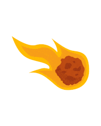 Meteorit Sticker by NHM Wien