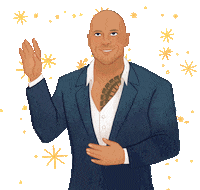 The Rock Aapi Sticker by PenguinKids