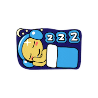Golden Boy Sleep Sticker by Synctuition