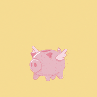 Saving Pay Day GIF by PositivelyPigasus