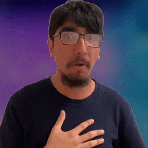 Worried with my hand over heart