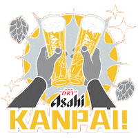 Celebration Cheers Sticker by Asahi Super Dry