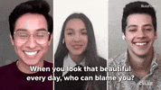 Olivia Rodrigo Blame GIF by BuzzFeed