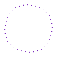 DungeonDelves post sparkle purple glow Sticker