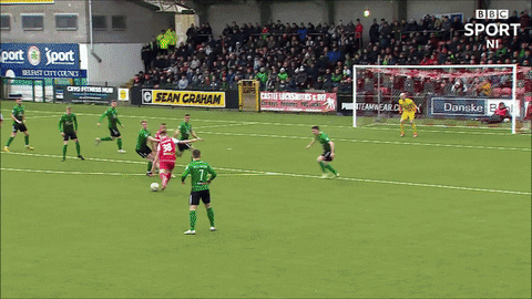 Sean Moore Celebration GIF by Cliftonville Football Club