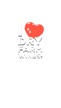 dryfarmwines wine wine time drink up wine o clock Sticker