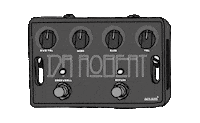 Led Zeppelin Effect Sticker by Aclam Guitars