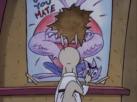 rockos modern life nicksplat GIF