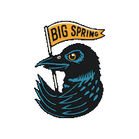 bigspringmedia big spring media bsm gold Sticker