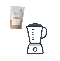 Protein Smoothie Sticker by simplifiedsuperfoods