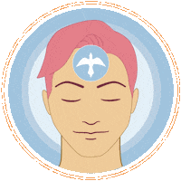 peace dream Sticker by HuMandalas