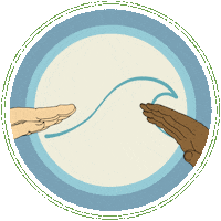 water community Sticker by HuMandalas